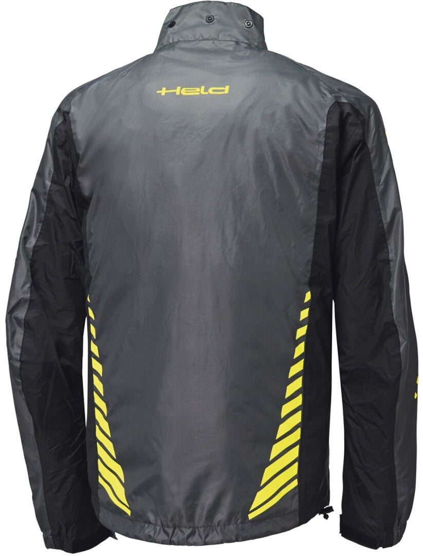 Held Wet Tour 2 Regnjakke mørkegrå/sort/neongul L Figur 2