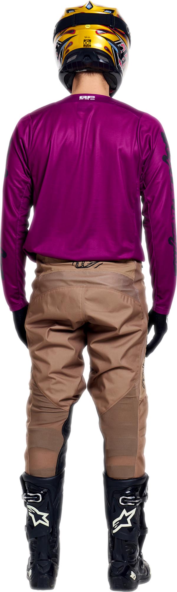 Troy Lee Designs GP Pro Mono Calça Motocross marrom/bege 38 Figura 4