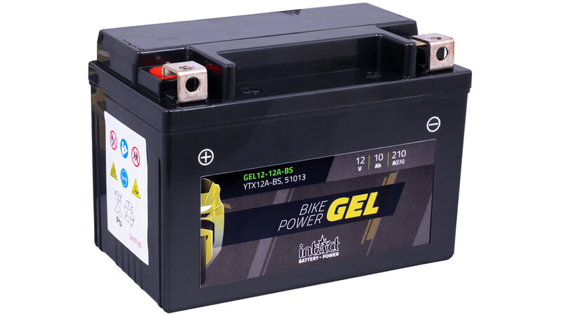 INTACT Bateria de putere a bicicletei GEL YTX12A-BS Figura 1