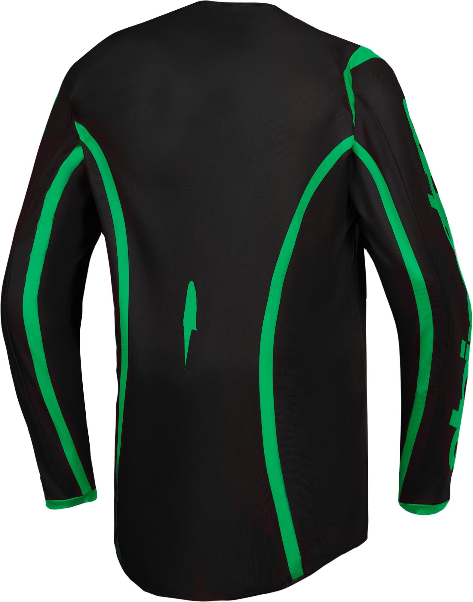 Alpinestars Fluid Apex V2 Motokros dres črna/neonsko-zelena 2XL Slika 2