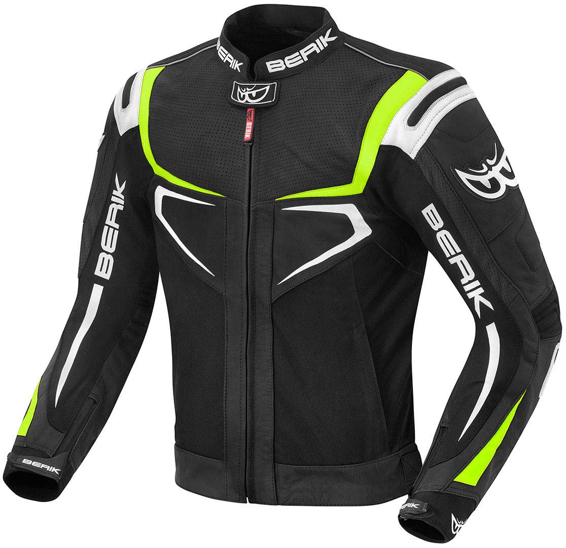 Berik Radic Motorcycle Leather / Textile Jacket-image-634910301