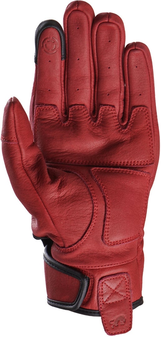 Furygan TD Vintage D3O® Motorcykelhandsker til damer rød XL Figur 2