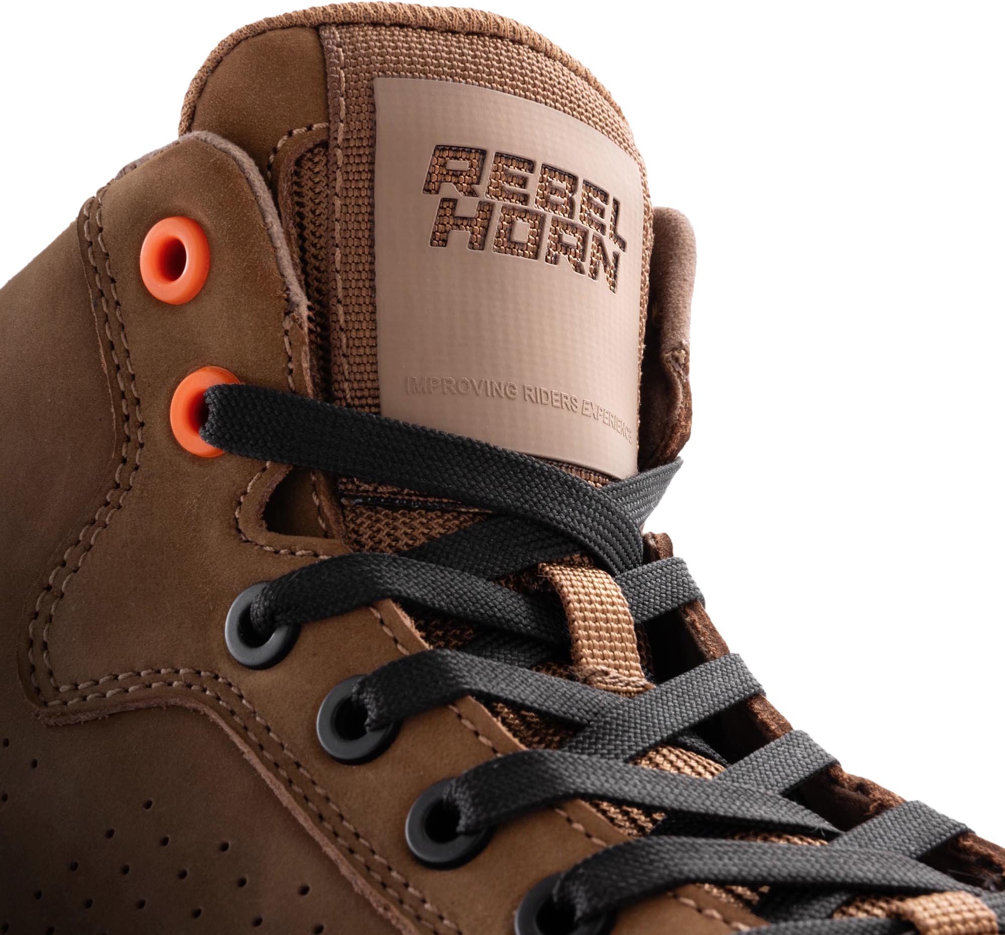 Rebelhorn Spike Motorrad Schuhe braun 47 Abbildung 5