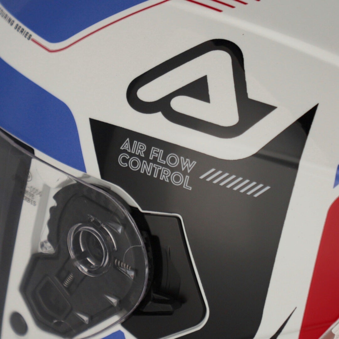 Acerbis X-Way Graphic Logo Casque Blanc/bleu M (57/58) Figure 3