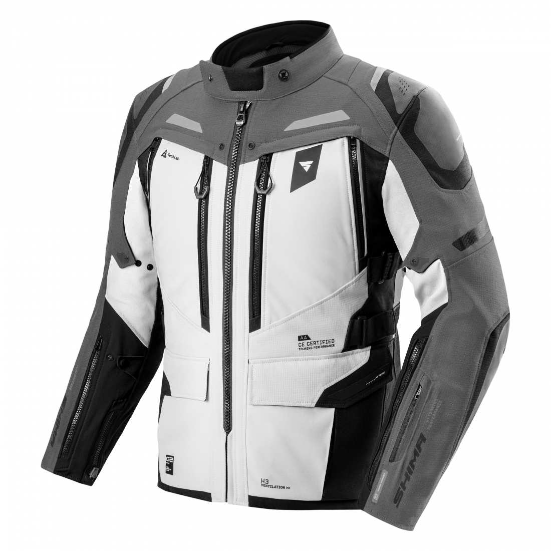 SHIMA Dune 2.0 Motorcycle Textile Jacket grey L Figure 1