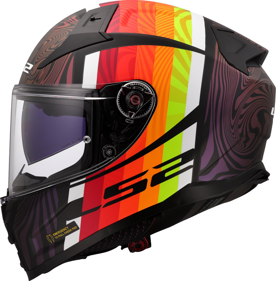LS2 FF811 Vector II Freedom Hełm Kameleon Matt S (55/56) Rysunek 2