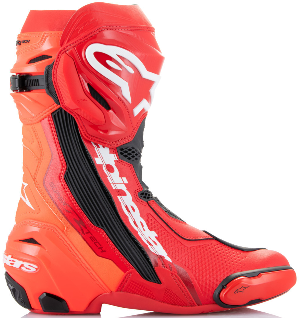 Alpinestars Supertech R Motorcycle Boots red/black/white 37 Figure 5