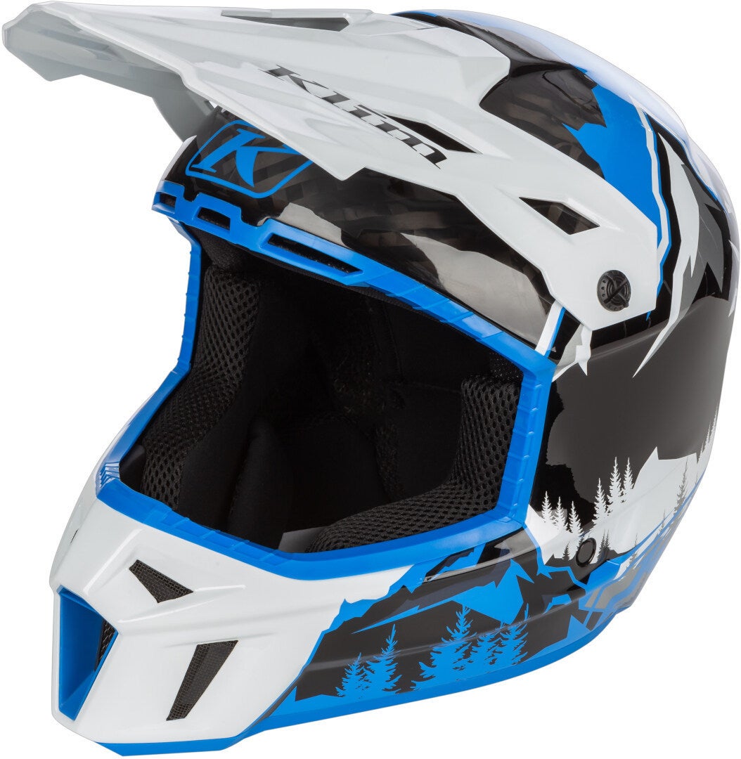 Klim F3 Carbon DNA Snowmobile Helmet-image-920138843