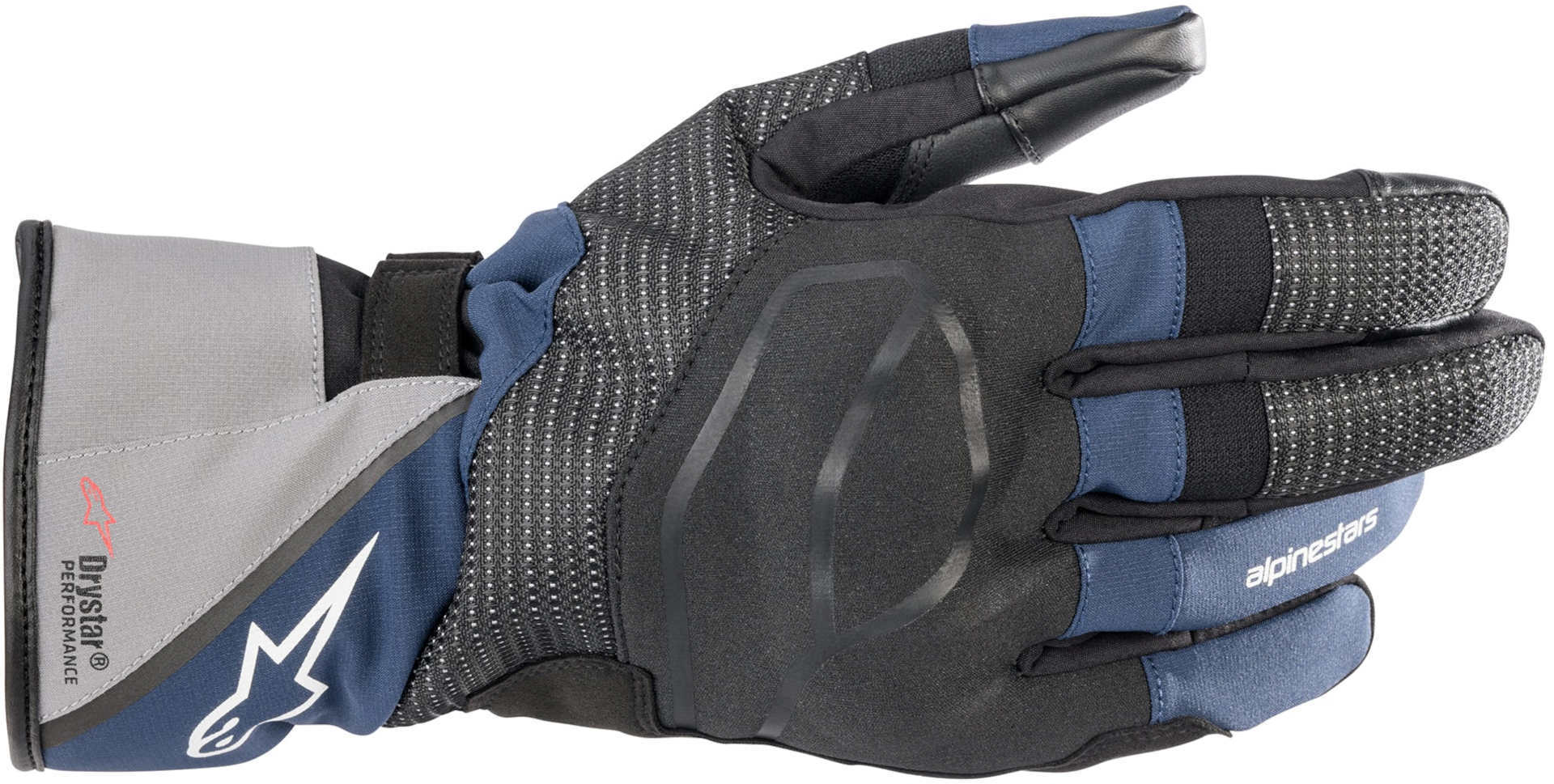 Alpinestars Andes V3 Drystar Motorcykel Handsker sort/blå M Figur 1