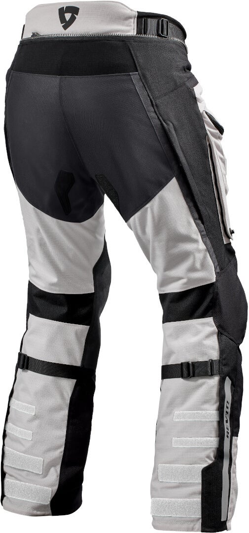 Revit Defender 3 GTX Motorcycle Textile Pants silver/black Short XL Figure 2
