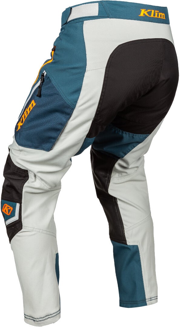 Klim Dakar In The Boots Pantalon Motocross Vert/Orange 40 Figure 2