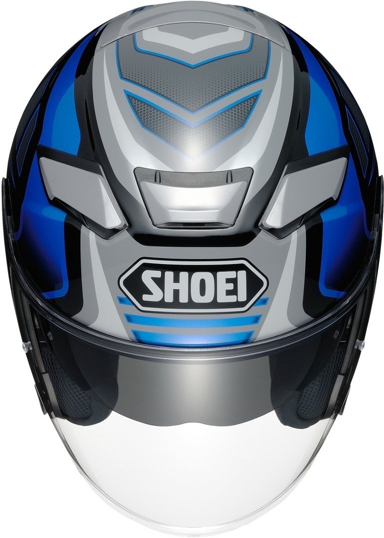 Shoei J-Cruise 2 Aglero Capacete do jato Cinza/azul L (59/60) Figura 2