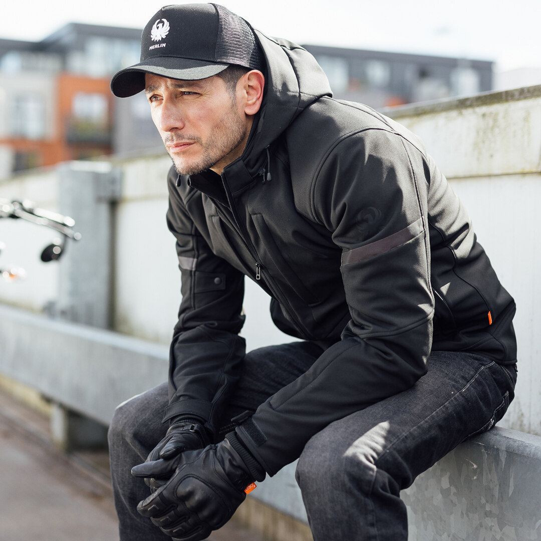 Merlin Flare D3O waterproof Motorcycle Textile Jacket black L Figure 7