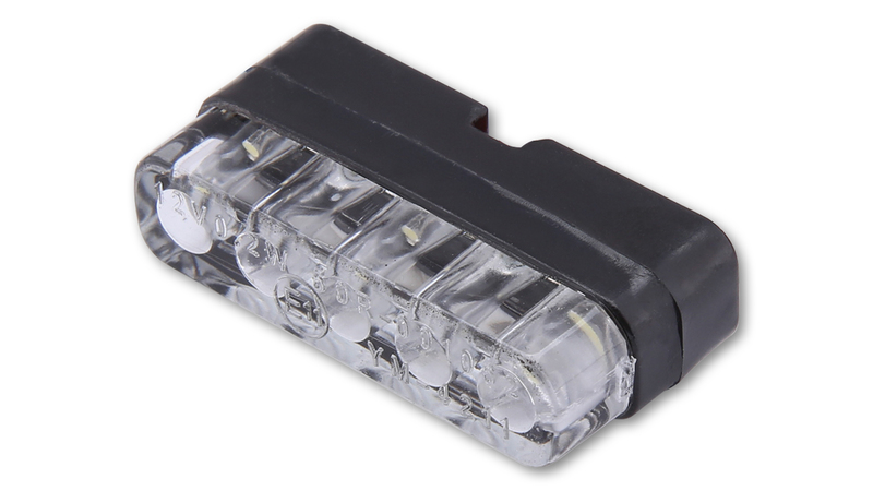 HIGHSIDER smart Mini LED registreringsskylt ljus svart (1st) Figur 3