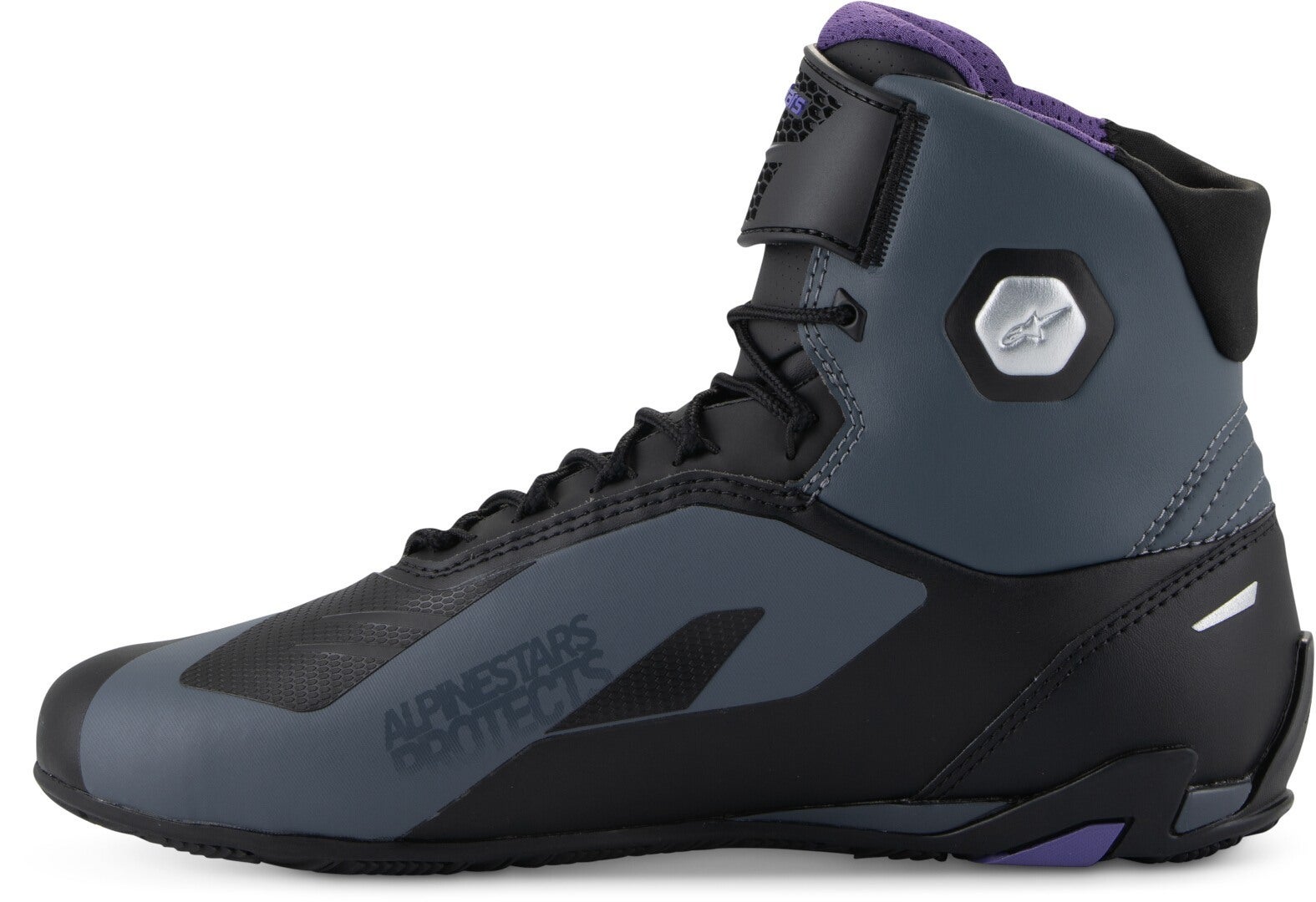 Alpinestars Stella Faster-4 Dame Motorcykel Sko sort/grå/lilla 8 Figur 6