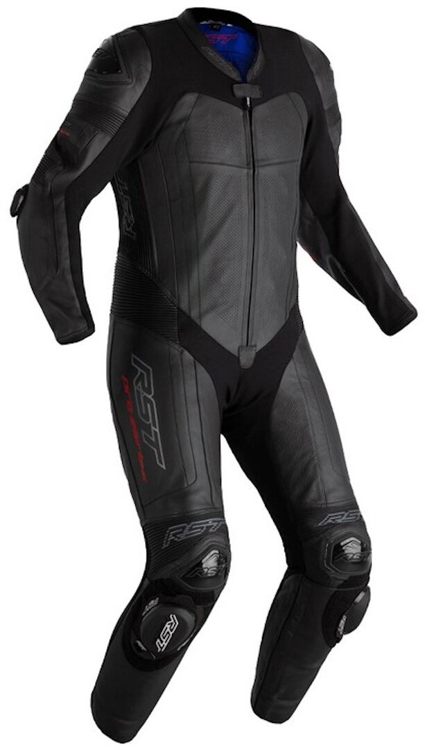 RST Pro Series Evo エアバッグワンピースオートバイレザースーツ 黒 4XL 図1