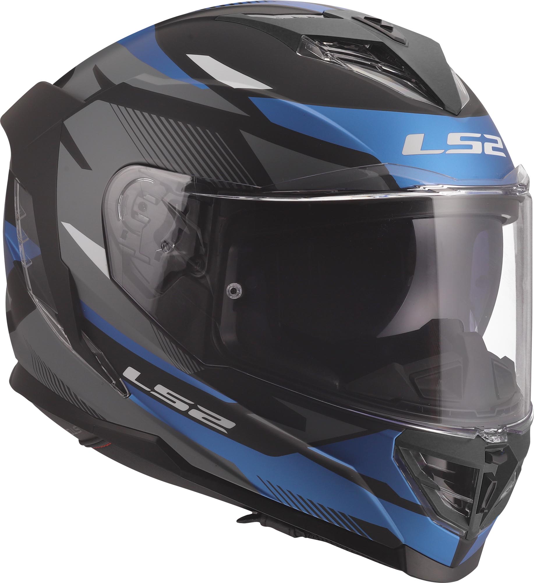 LS2 FF818 Storm III Komai Helmet black/blue S (55/56) Figure 7