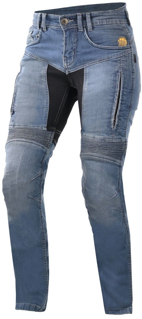 Trilobite Parado Doublelayer Slim Ladies Motorcycle Jeans-image-929037972