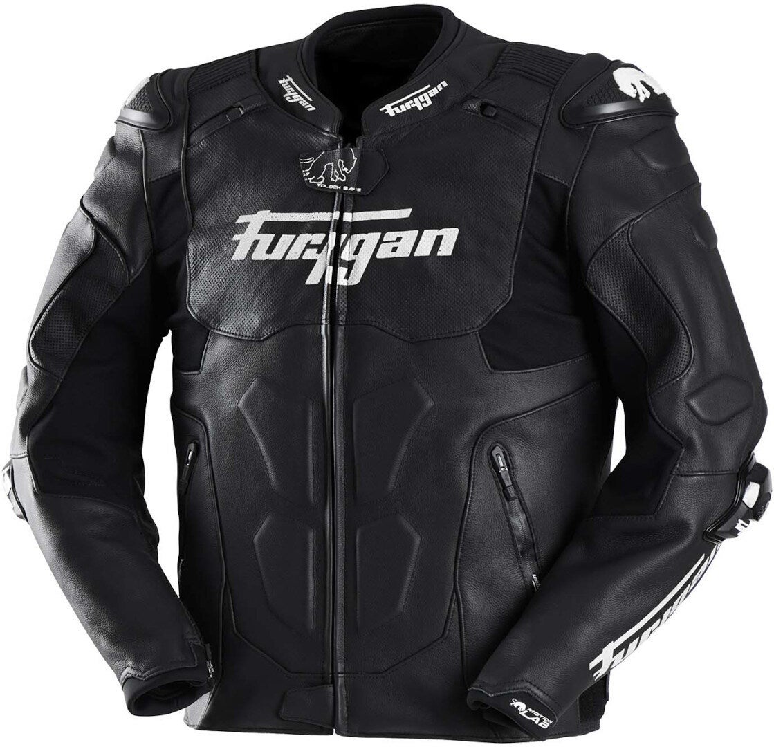 Furygan Raptor Evo 3 Giacca di pelle da moto Bianco/nero 3XL Figura 4