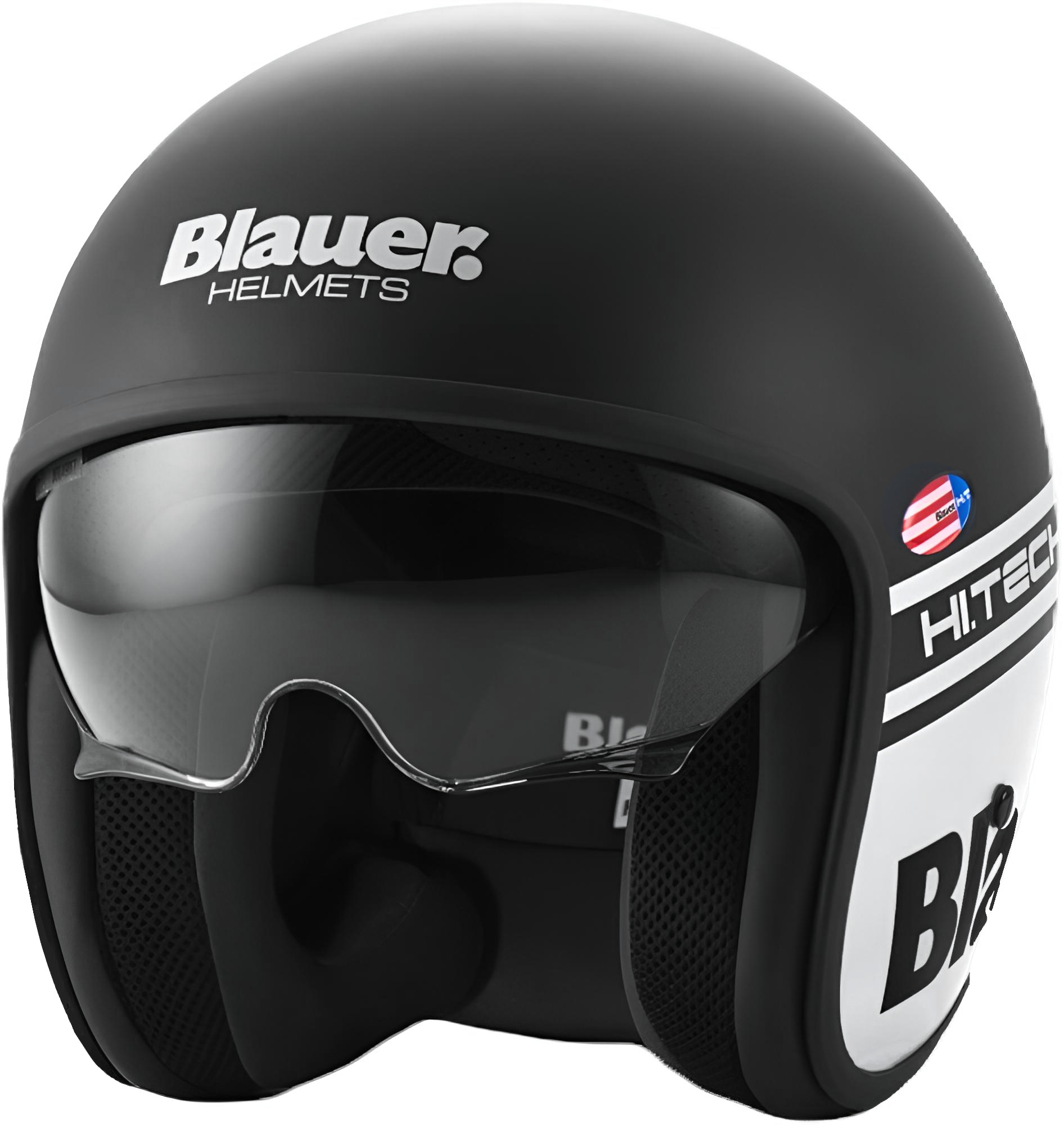 Blauer Pilot 1.1 06 Casque jet noir/gris L (60) Figure 1