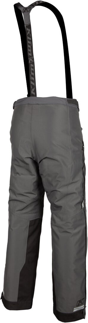 Klim Kaos 2022 Snowmobile Bib Pants grey/black Short XXL Figure 6