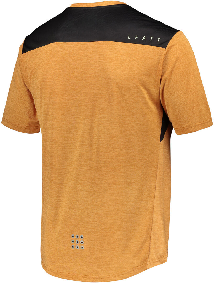 Leatt MTB Trail 1.0 Short Sleeve Tricoul de bicicletă portocaliu XXL Figura 3