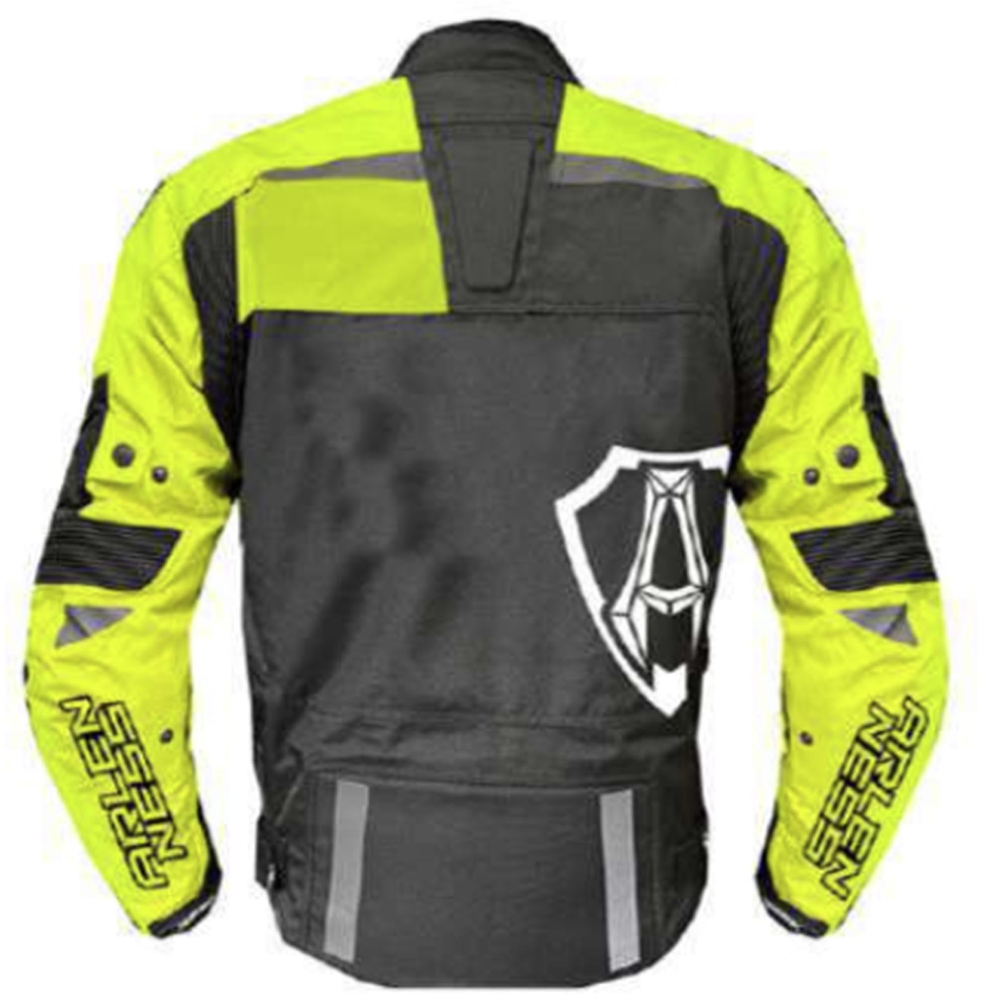Arlen Ness Brukko Motorcycle Textile Jacket black/yellow 54 Figure 2