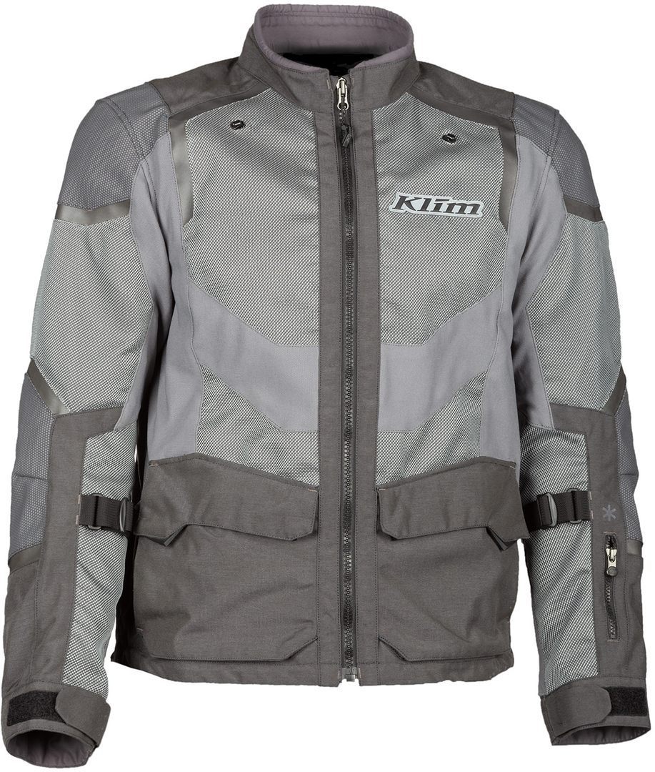 Klim Baja S4 Motorrad Textiljacke hellgrau/dunkelgrau M Abbildung 5