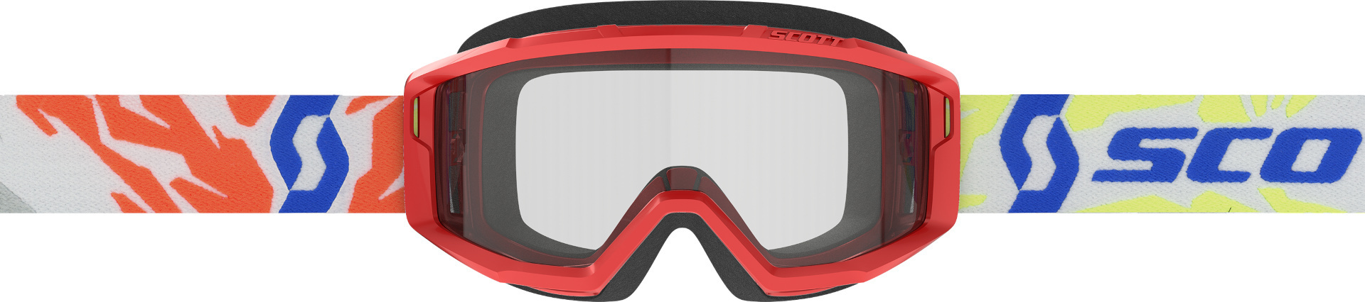 Scott Primal Ochelari de motocross pentru tineret roșu Figura 2