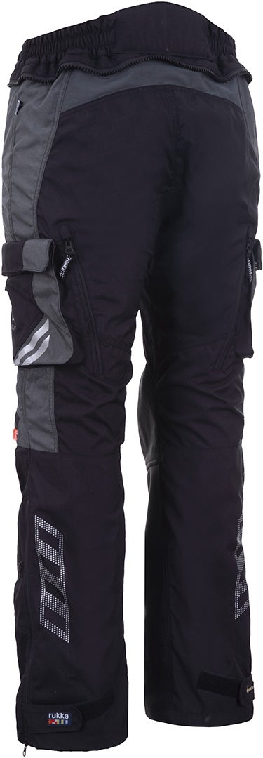 Rukka Offlane Motorrad Textilhose schwarz/grau 64 L30 Abbildung 2