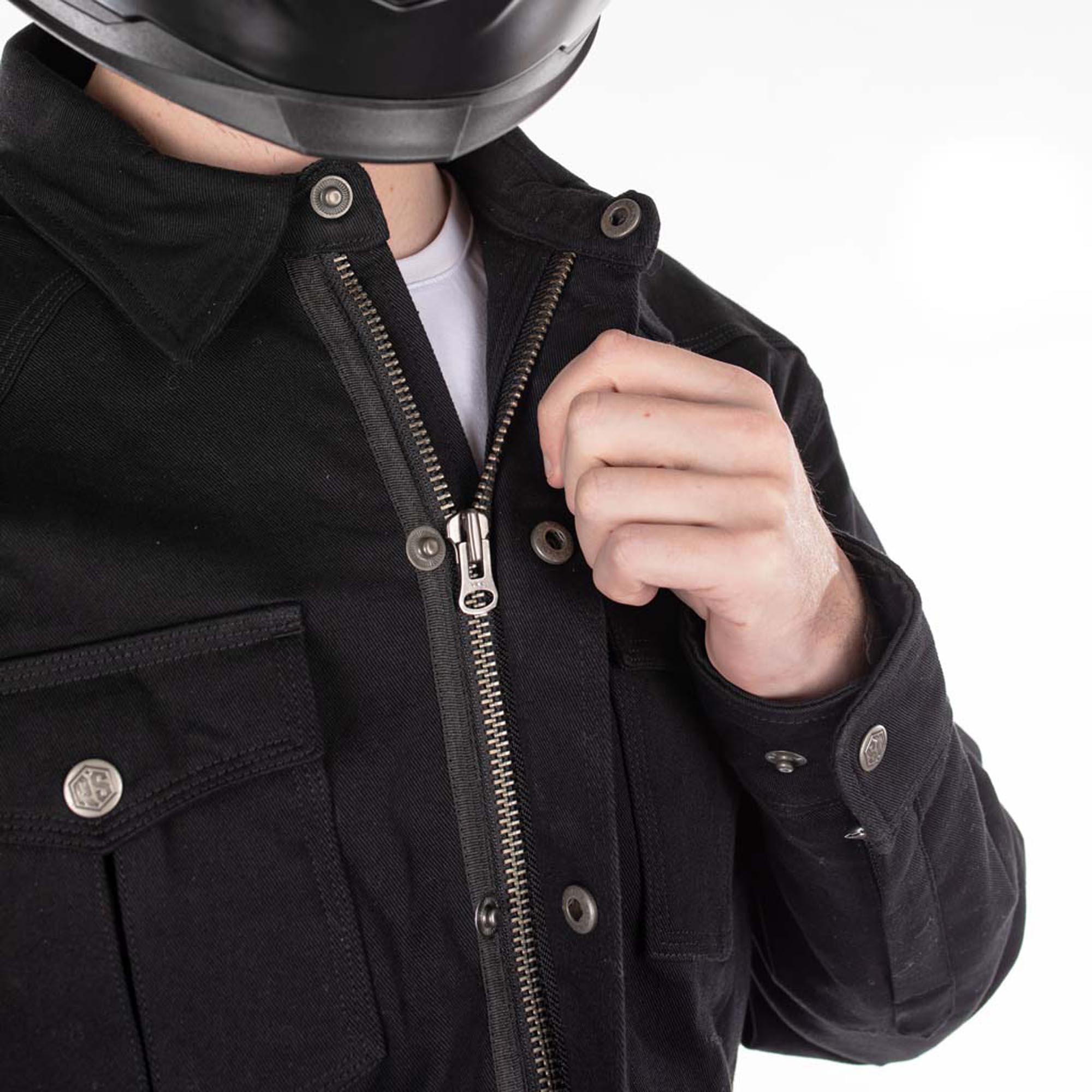 Rusty Stitches Dean Fleece Tech Motorrad Textiljacke L Abbildung 10