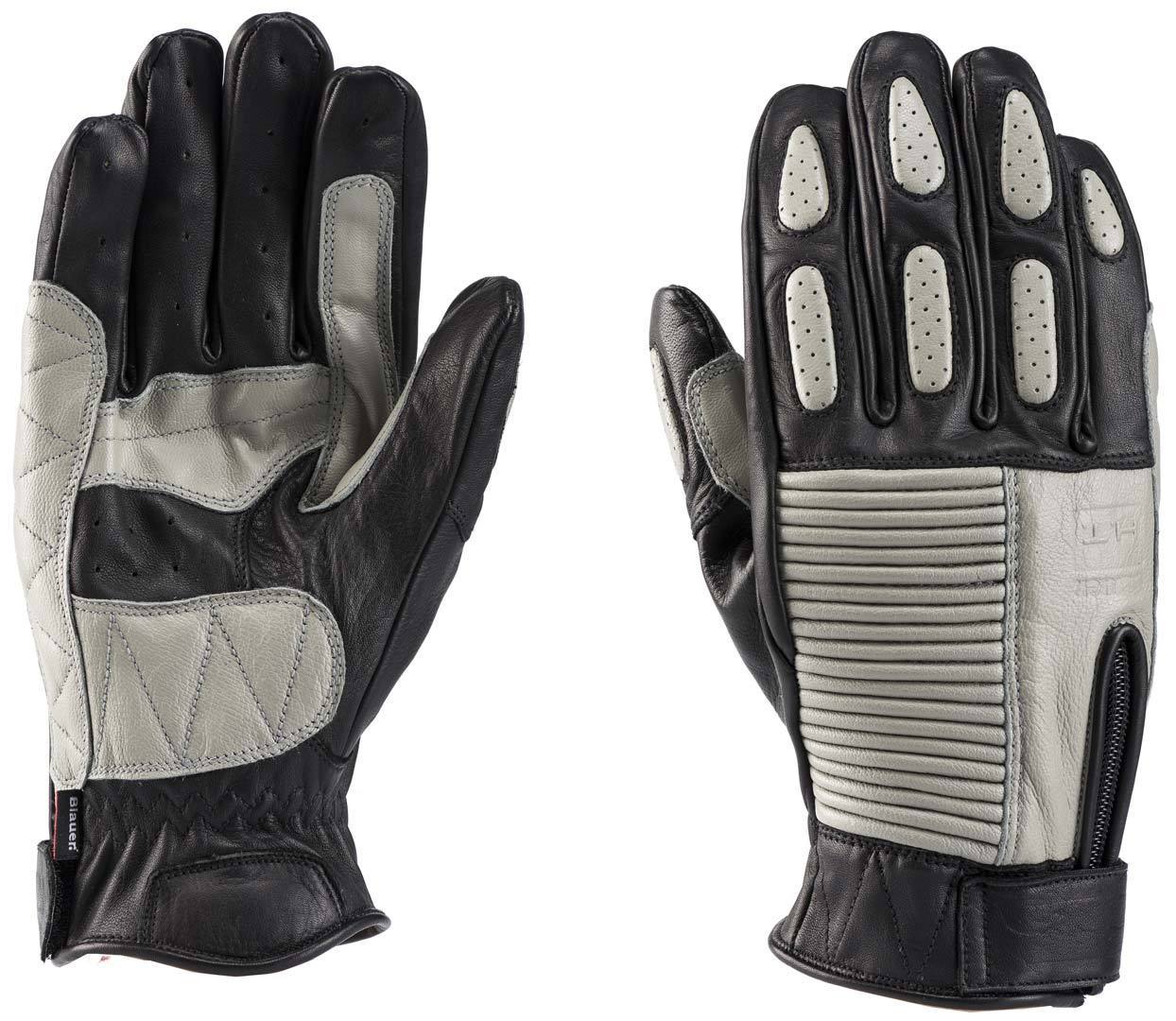 Blauer Banner Motorcycle Gloves black M Figure 6
