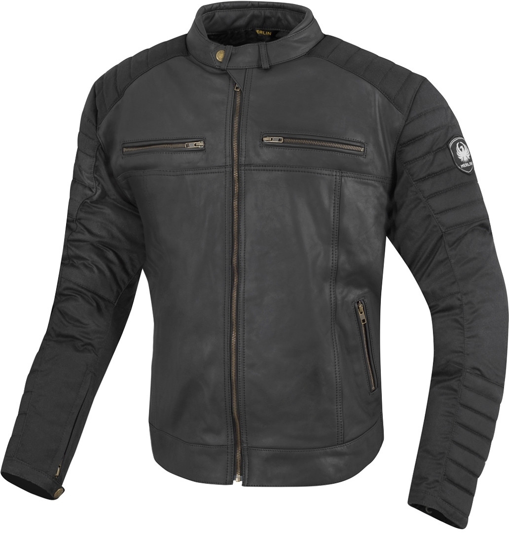 Merlin Ridge オートバイレザージャケット 4XL 図1
