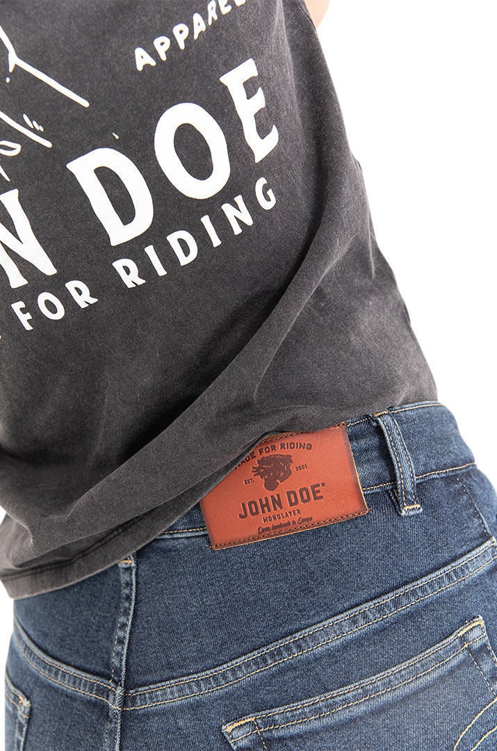John Doe Jane High Mono XTM Jeans moto donna Indaco 31/32 Figura 12