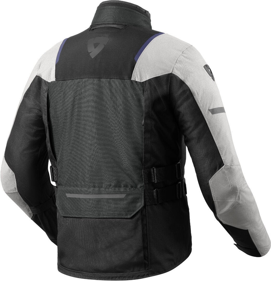 Revit Offtrack 2 H2O Motorrad Textiljacke silber/anthrazit 4XL Abbildung 2
