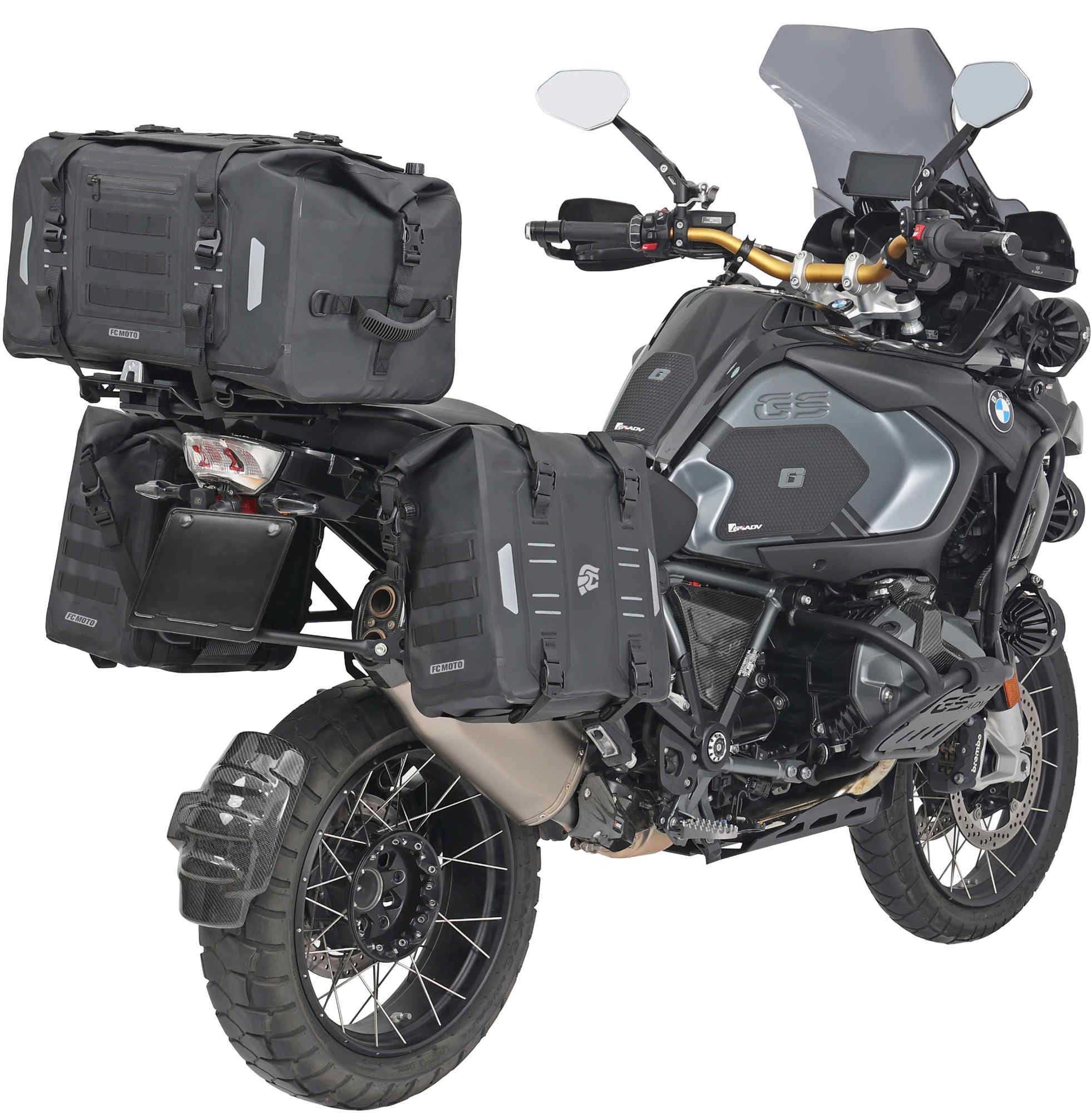 FC-Moto Ever-ST 50 L Geantă de voiaj / Rucsac Negru de carbon Figura 7