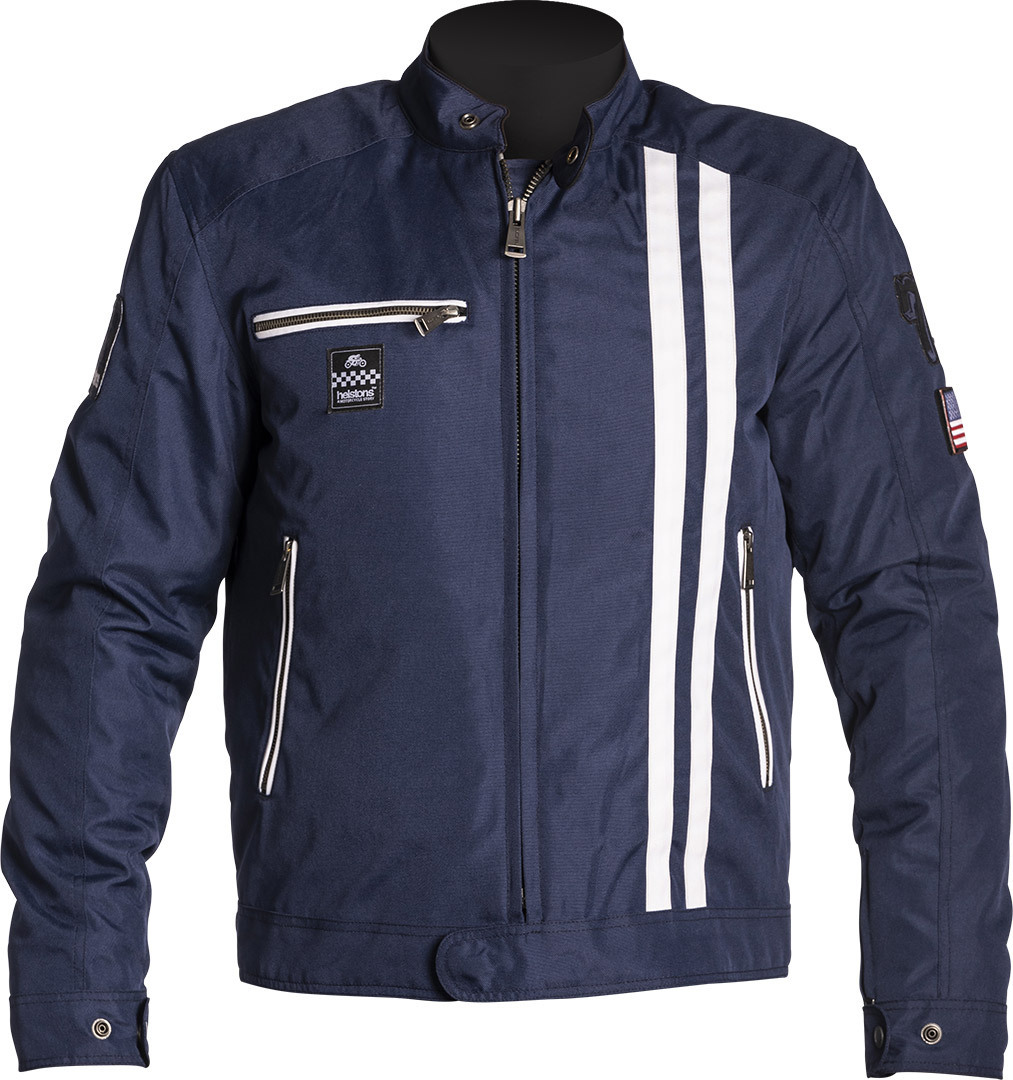 Helstons Cobra Motorcycle Textile Jacket blue 3XL Figure 1