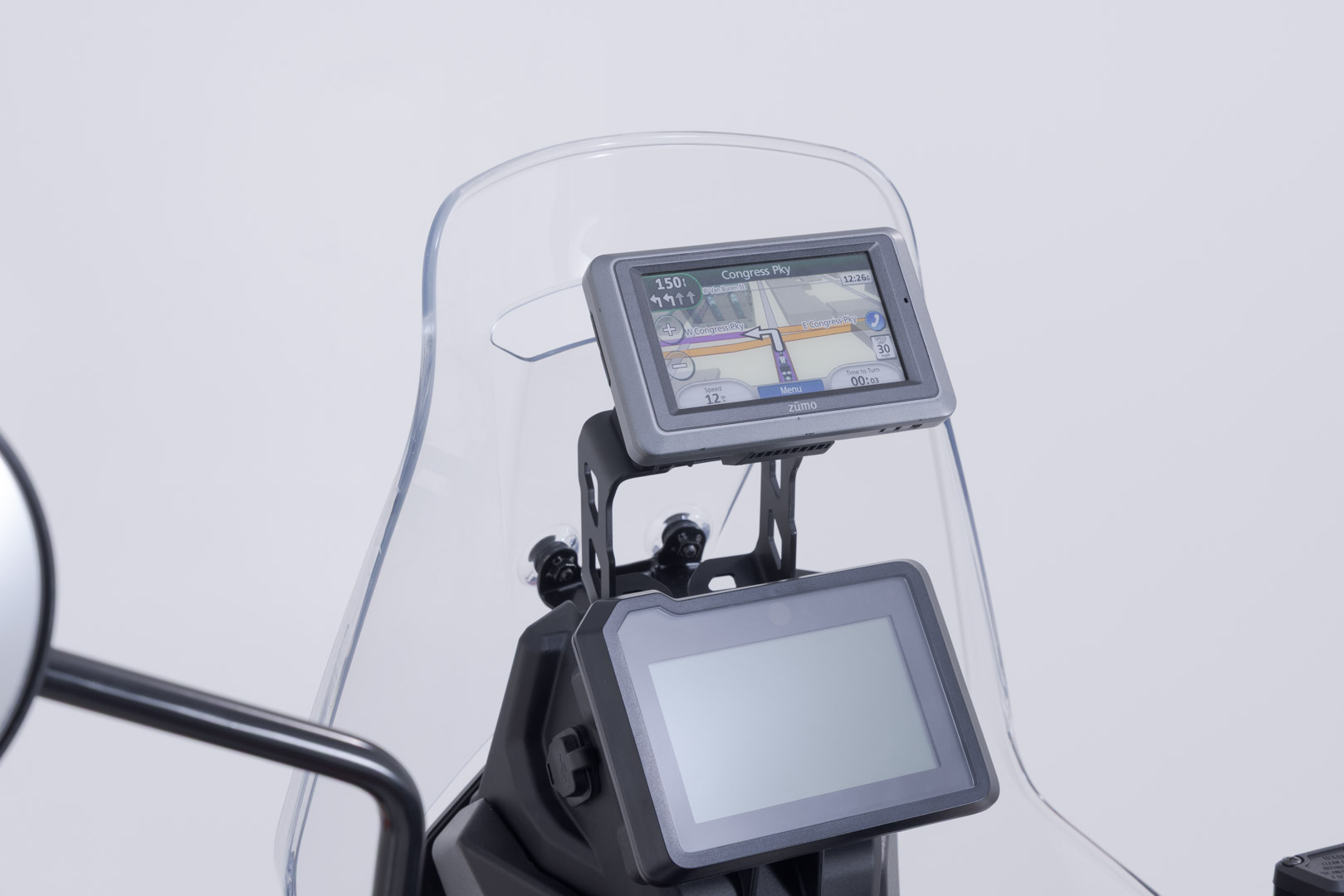 SW-Motech GPS-fäste för cockpit – svart. KTM 250 Advanced, 390 Rad (25-). Figur 2
