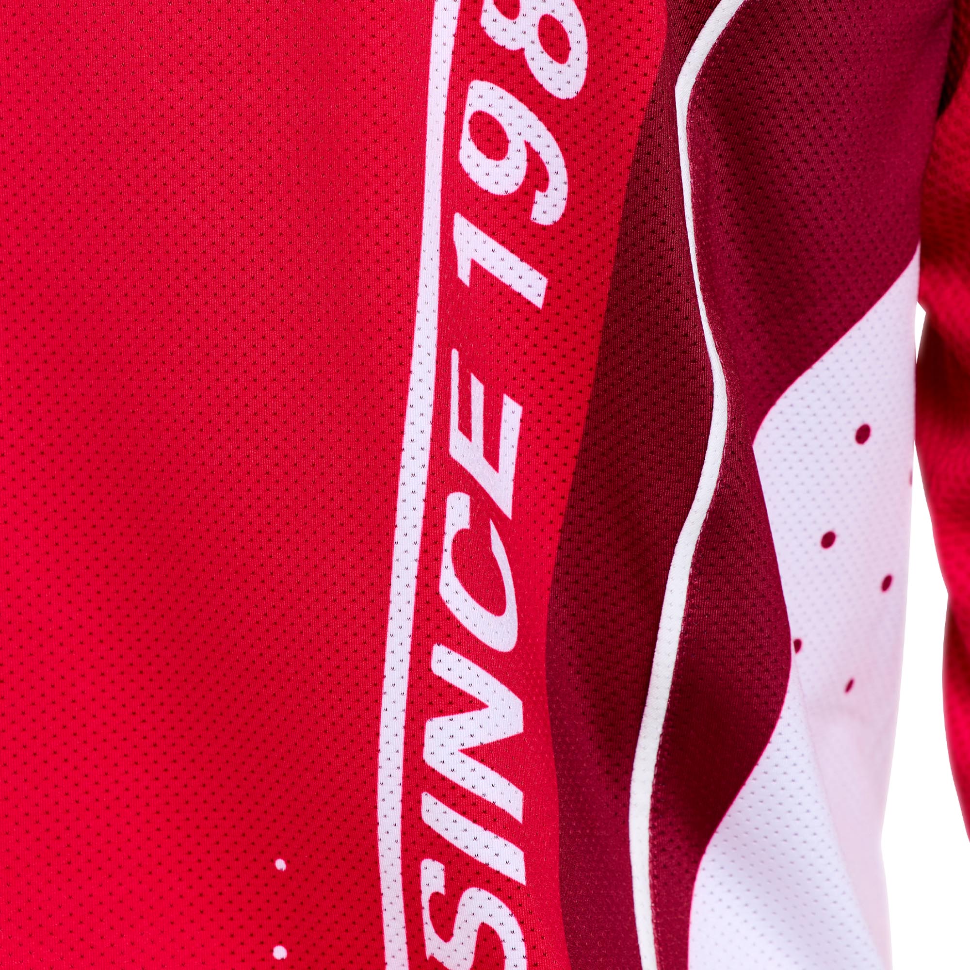 Troy Lee Designs SE Pro Salvo Motocrosstrøje rød/hvid XL Figur 8
