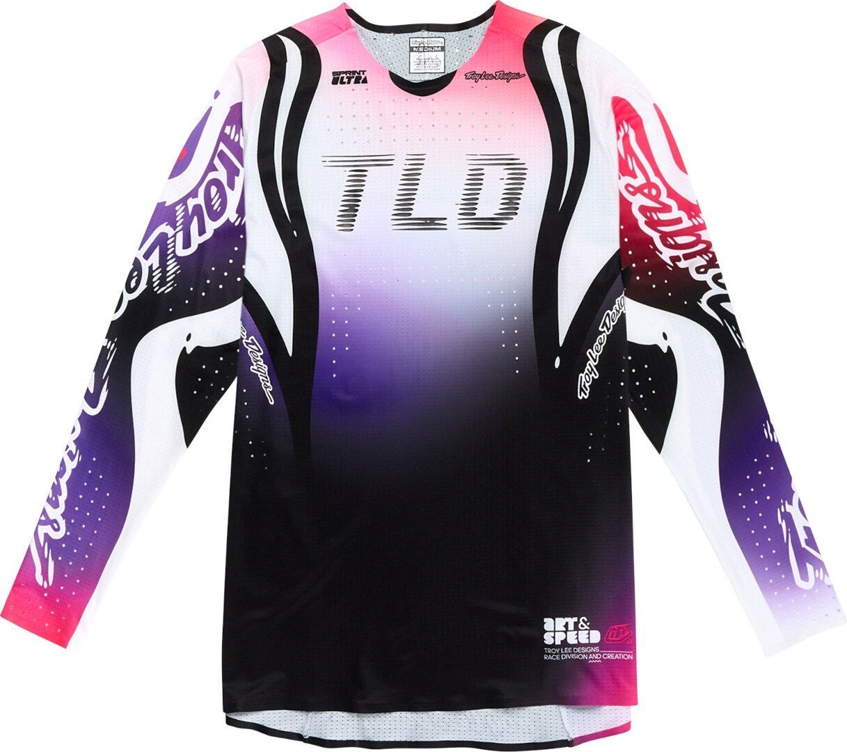 Troy Lee Designs Sprint Ultra Drip Fahrrad Jersey purple L Figure 1