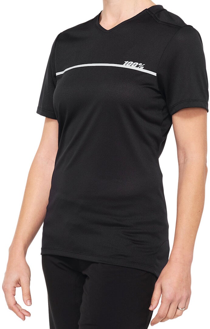 100% Ridecamp Ladies Short Sleeve Bicycle Jersey-image-363423616