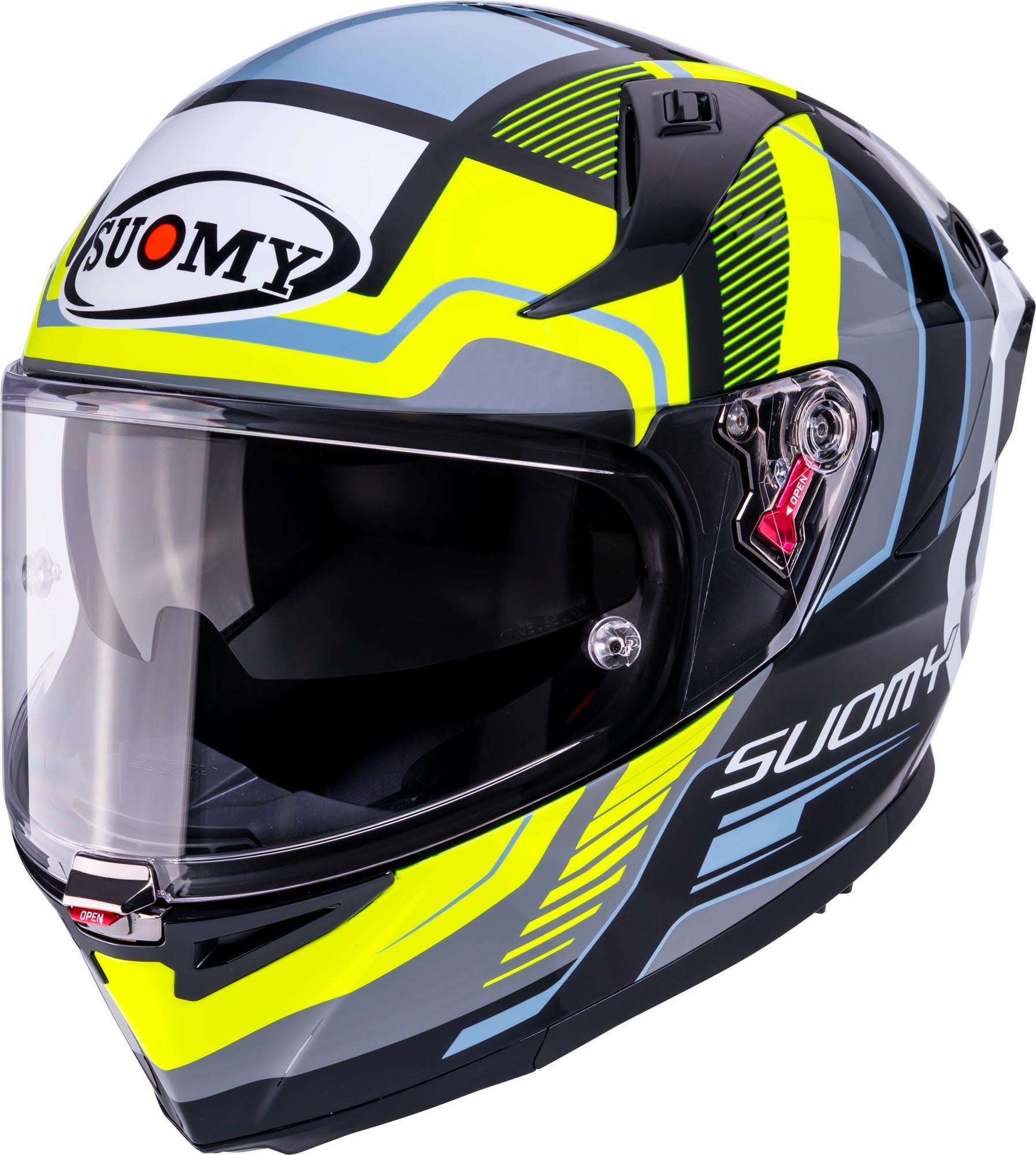 Suomy Speedstar 2 Parallax Casque noir/jaune/blanc S (55/56) Figure 1