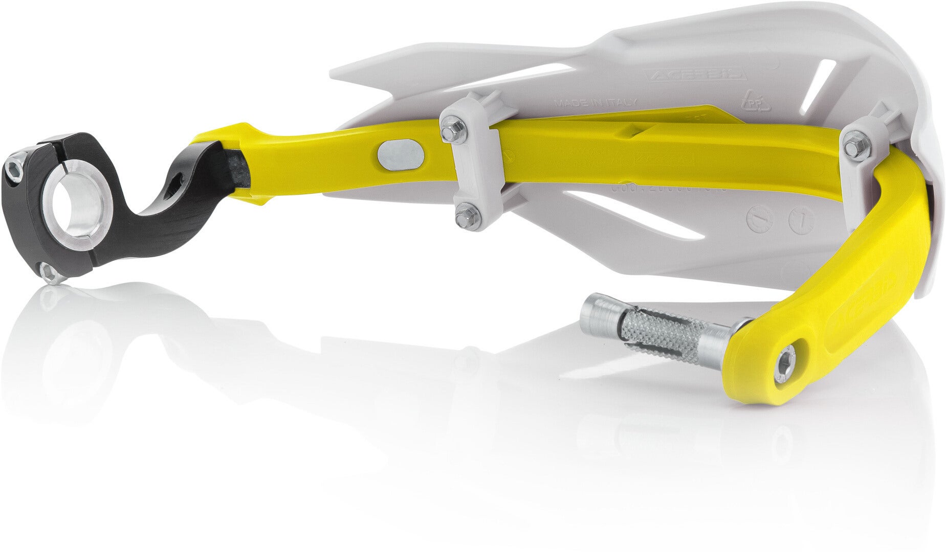Acerbis X-Factory Garde de main Blanc/jaune Figure 3