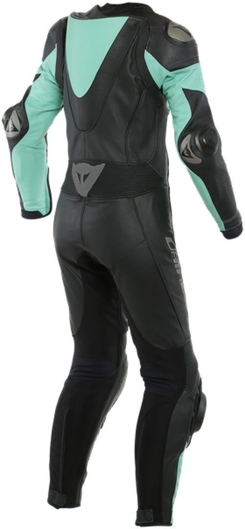 Dainese Imatra Et stykke perforeret damer motorcykel læder dragt sort/grøn 48 Figur 2