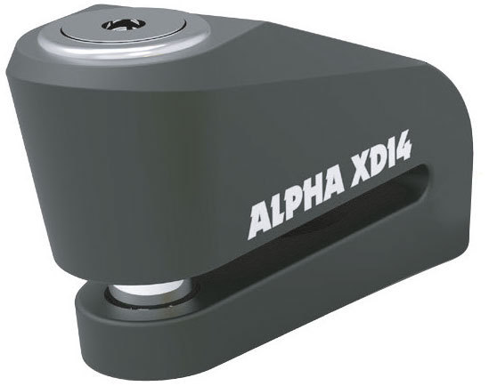 Oxford Alpha XD14 Stainless Disc lock (pin de 14mm) negru Figura 1