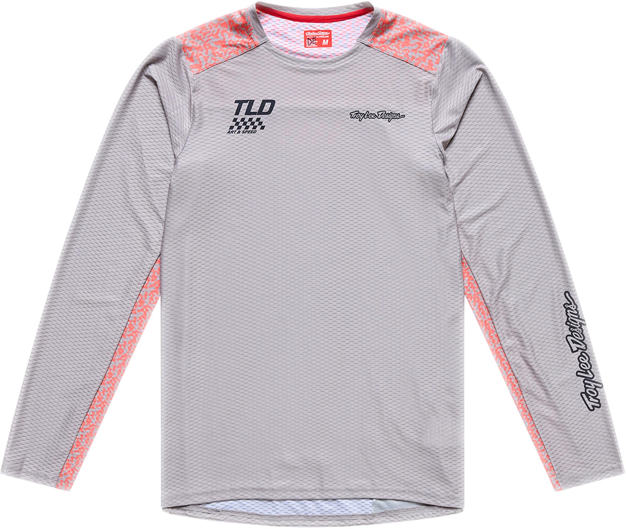 Troy Lee Designs Skyline Pro Air Ridgeline Bicycle Jersey light grey XL Figure 1