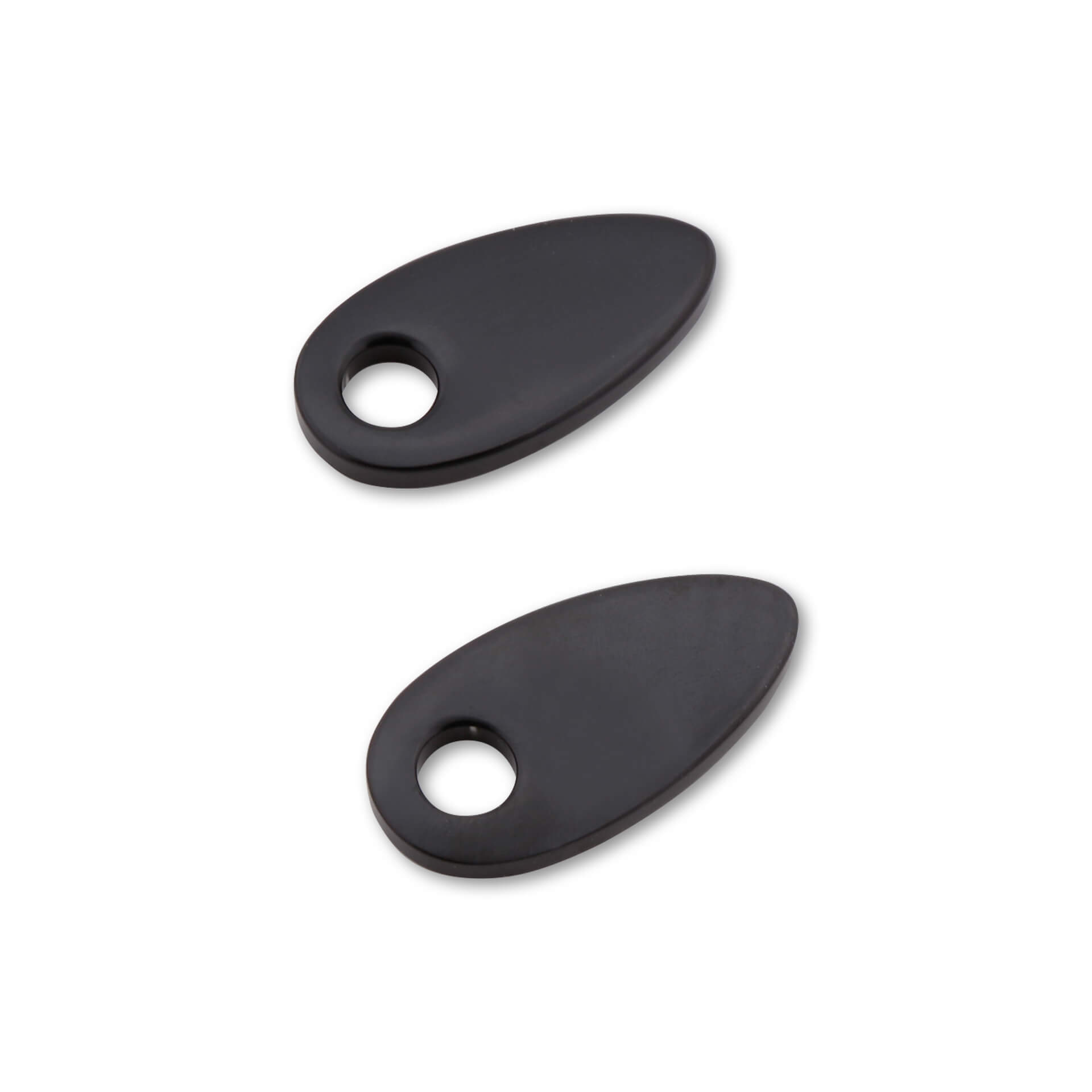 HIGHSIDER Montageplatten INDY SPACER Alu für Harley-Davidson svart Figur 1