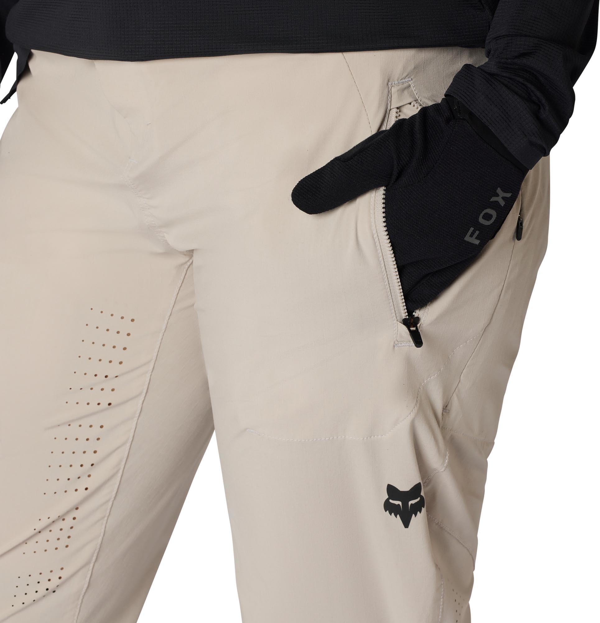 FOX Flexair Dames fietsbroek Wit 2 Figuur 5