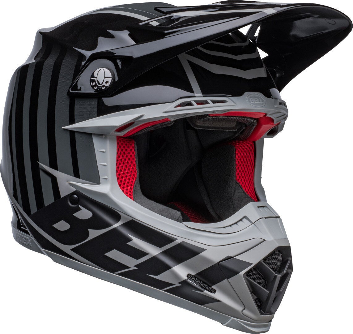 Bell Moto-9S Flex Sprint Motocross hjelm sort/grå L Figur 1