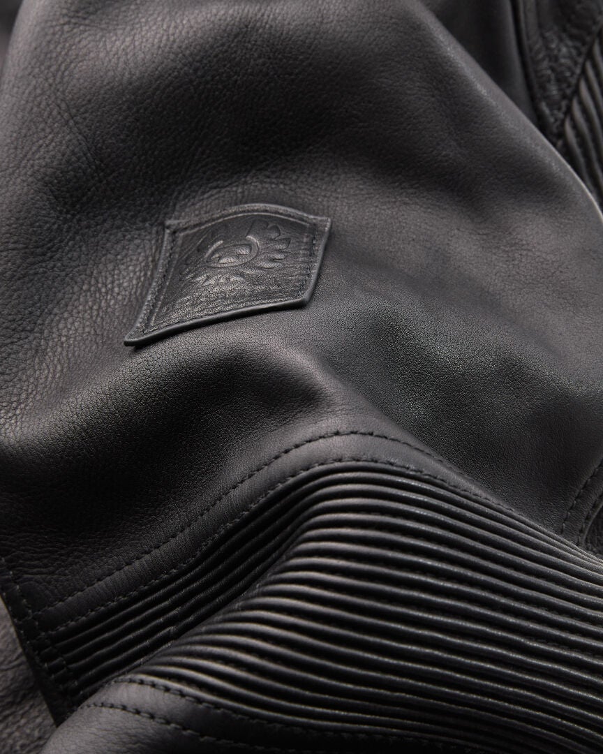 Belstaff Vanguard Motorrad Ledejacke XXL Abbildung 4